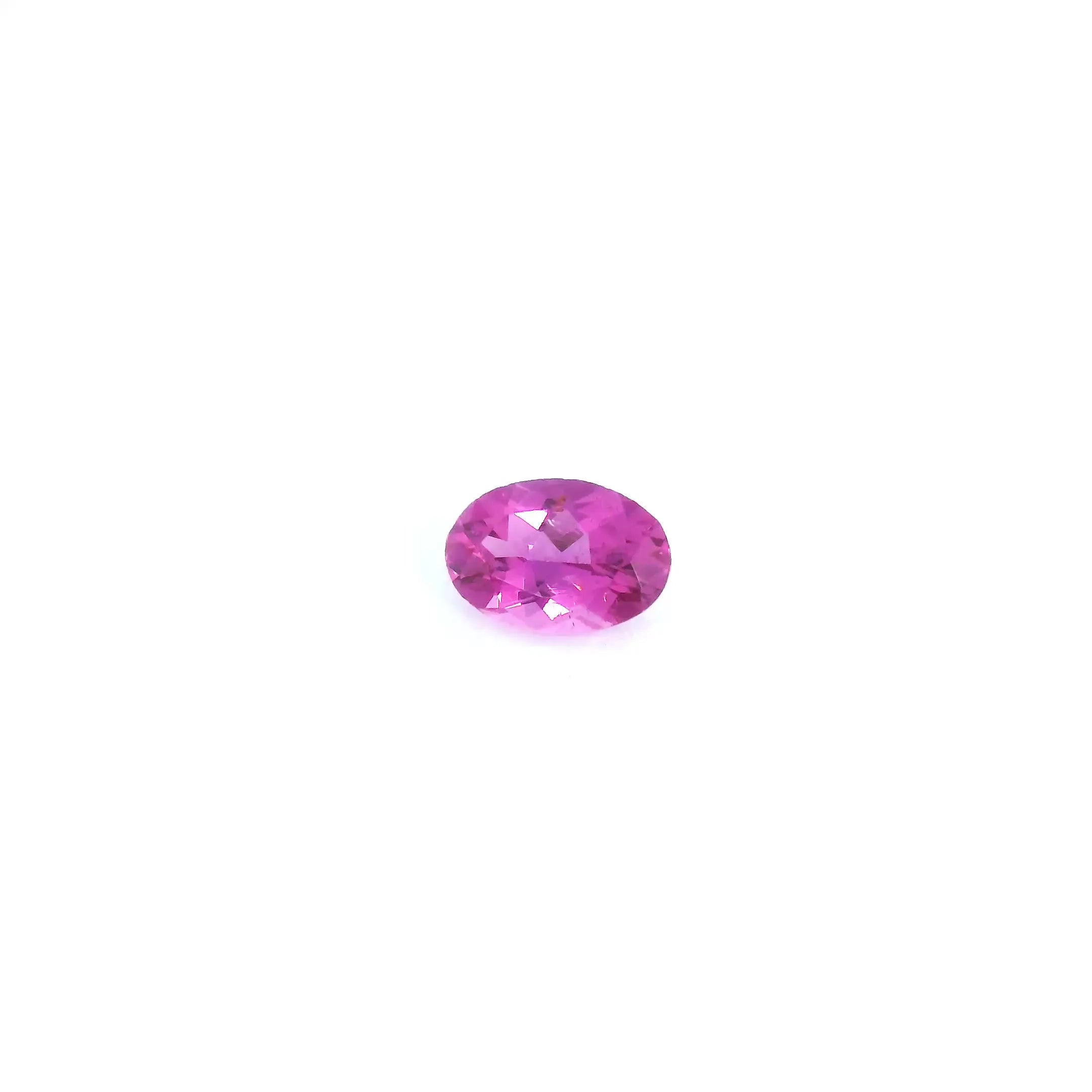 0.45ct Oval Natural Tourmaline (Colour Pink, Clarity Slightly Included, Cut Faceted)