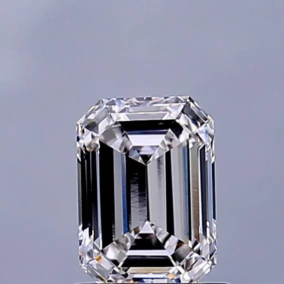 1.01ct Emerald Lab Grown Diamond (Colour E, Clarity VVS1, IGI Certified)