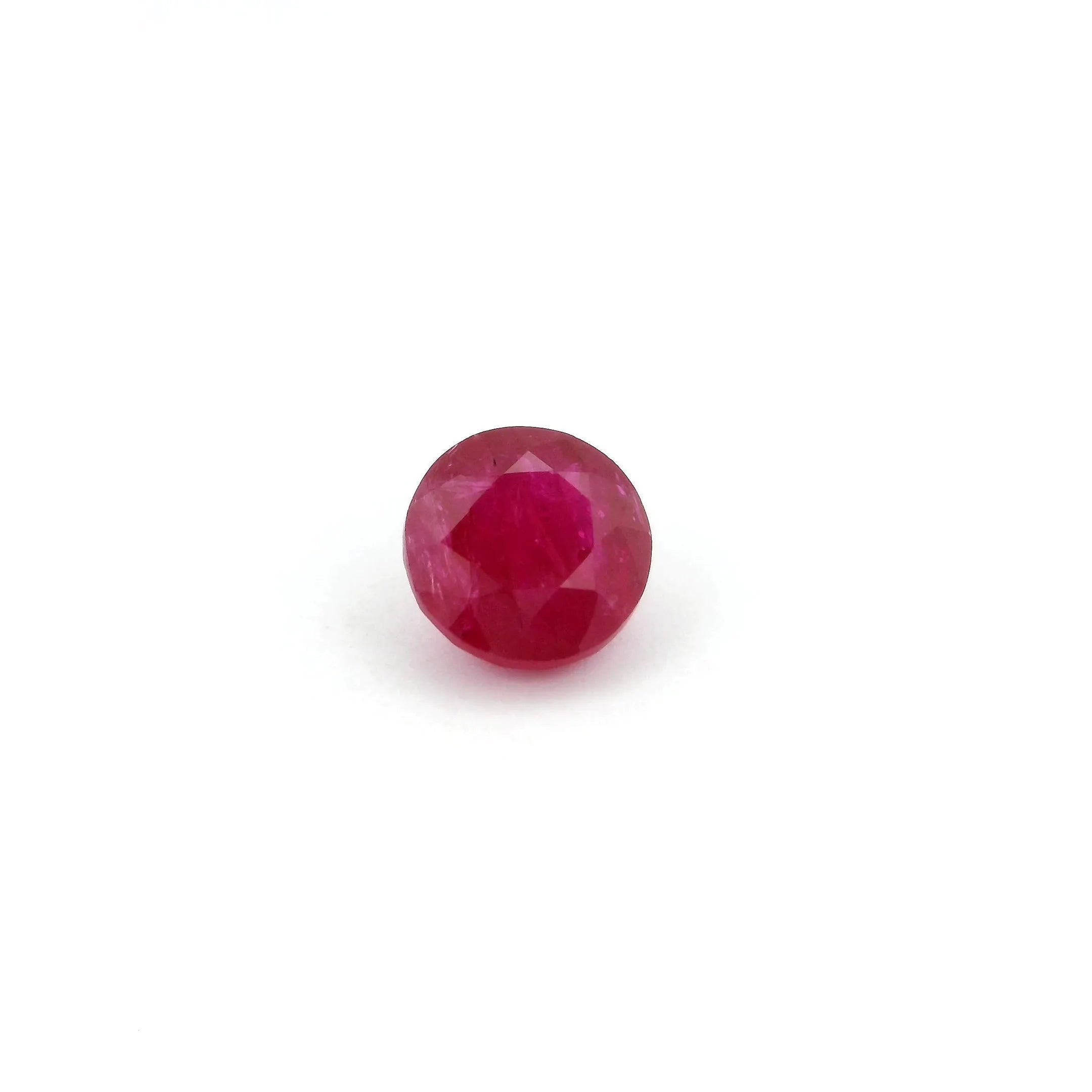 1.32ct Round Natural Ruby (Colour Red, Clarity Moderately Included, Cut Faceted)