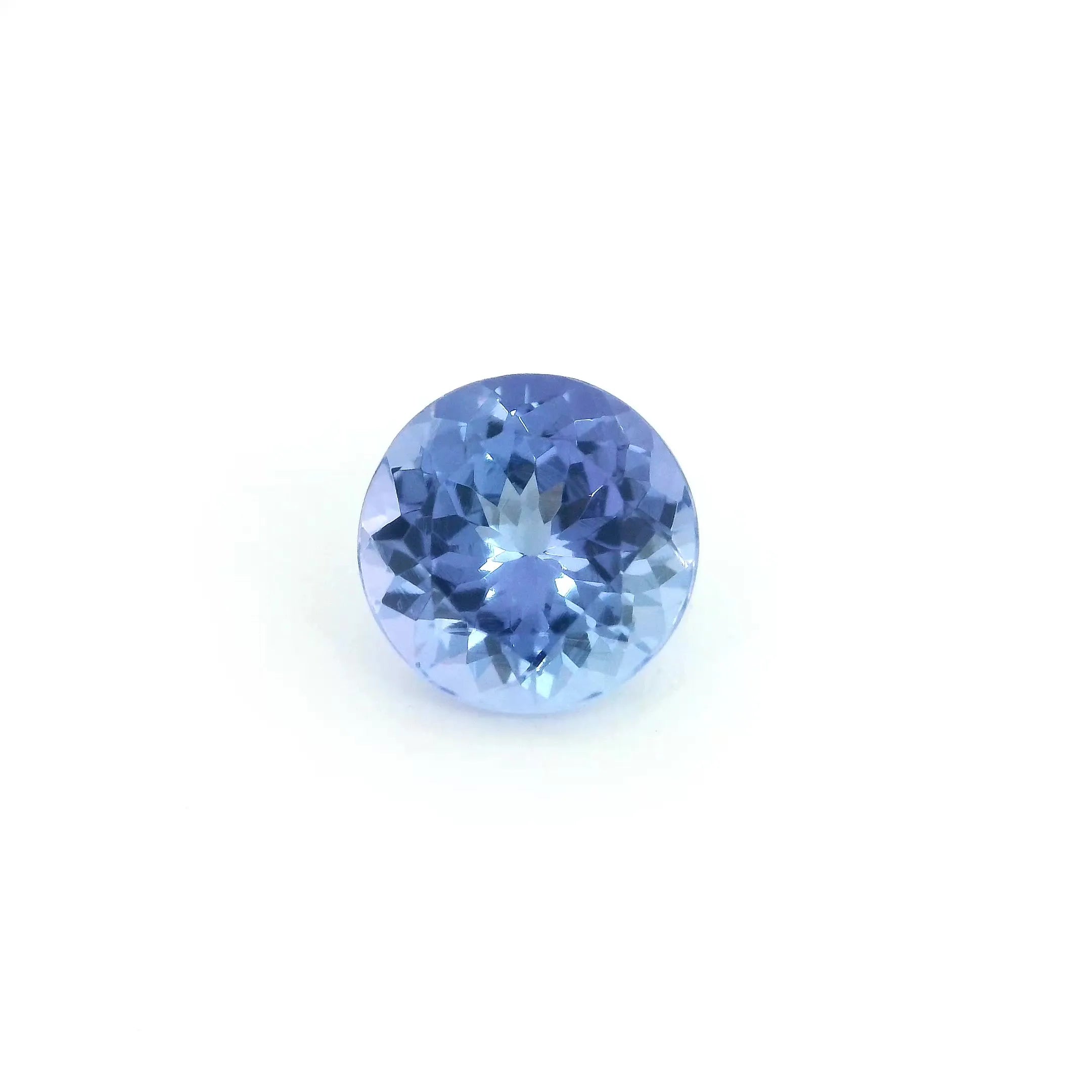 2.14ct Round Natural Tanzanite (Colour Blue, Clarity Eye Clean, Cut Faceted)