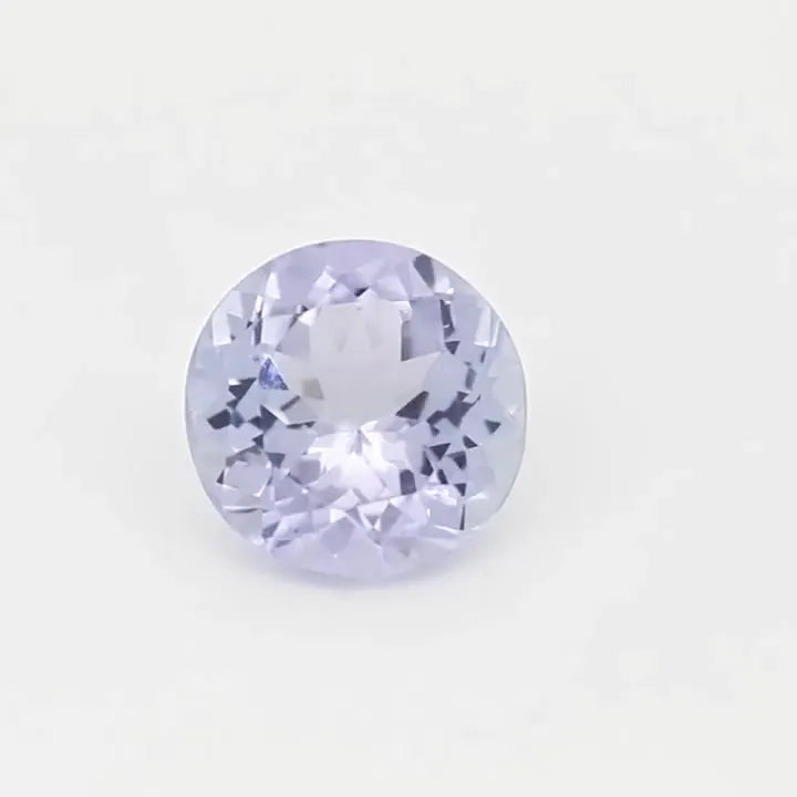2.43ct Round Natural Tanzanite (Colour Blue, Clarity Slightly Included, Cut Faceted)