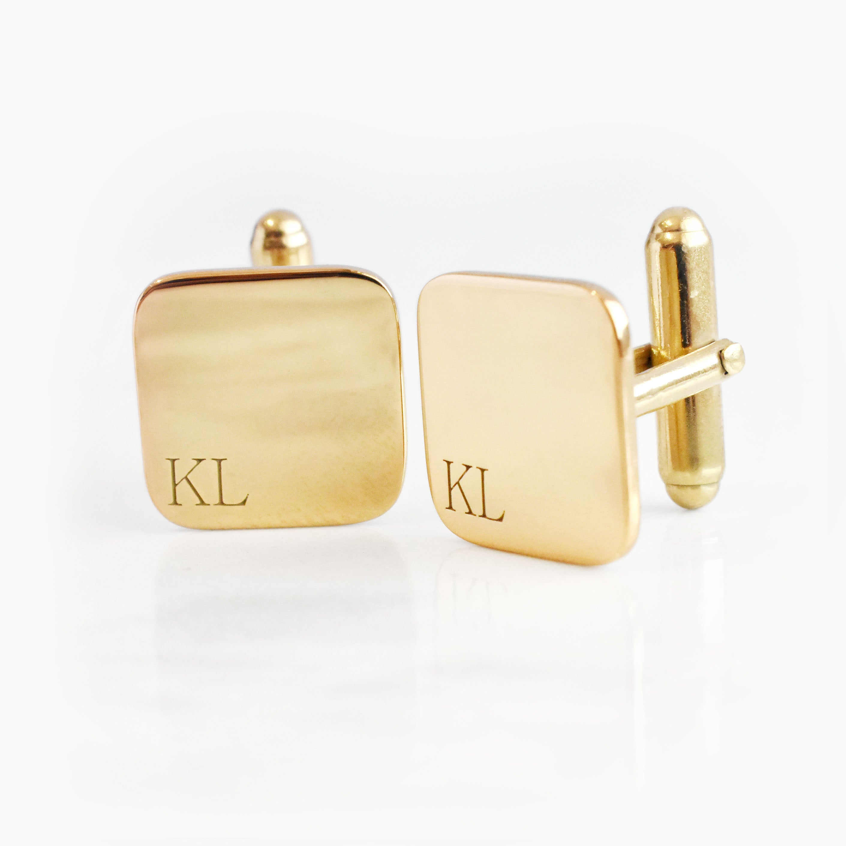 Square Rounded Cufflinks