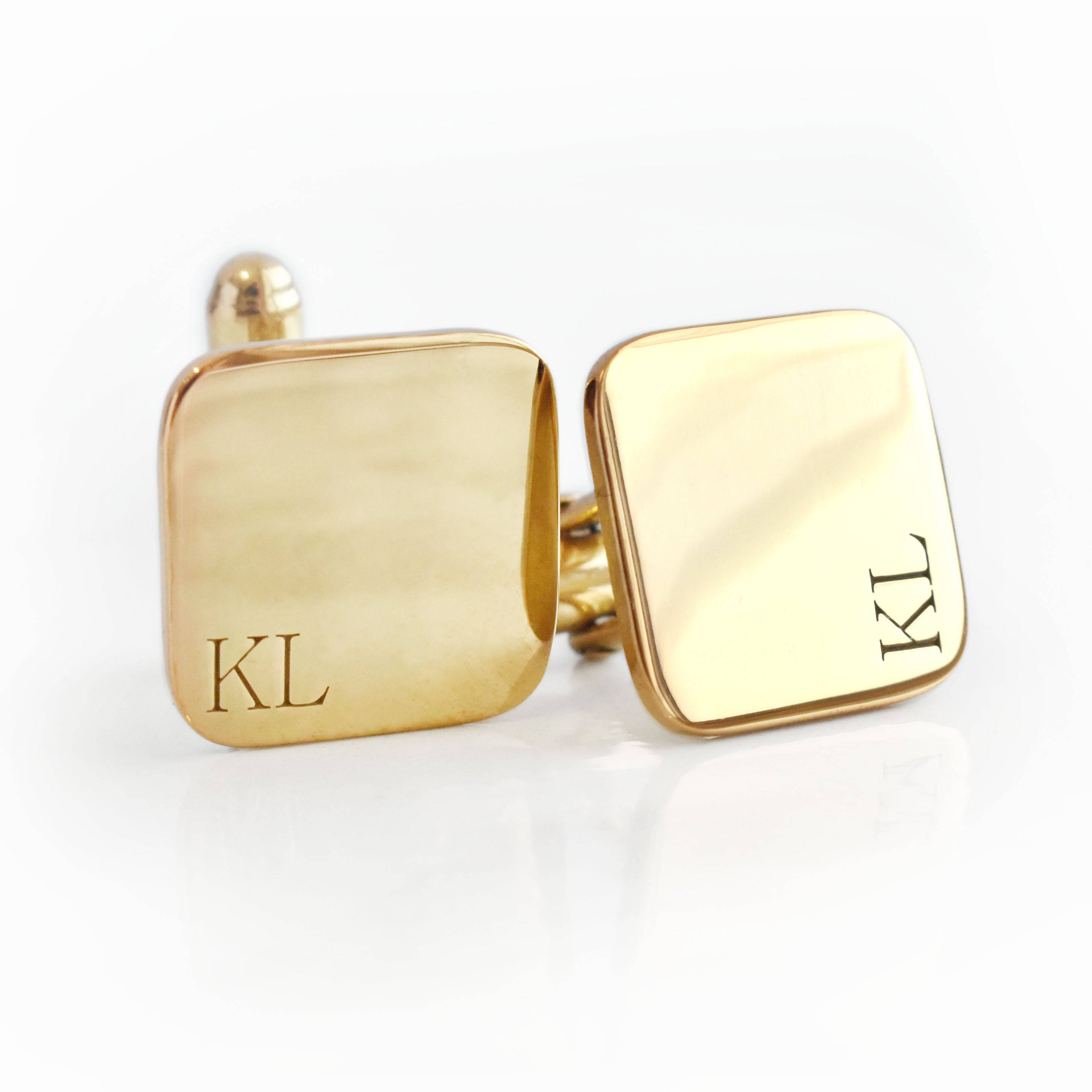 Square Rounded Cufflinks