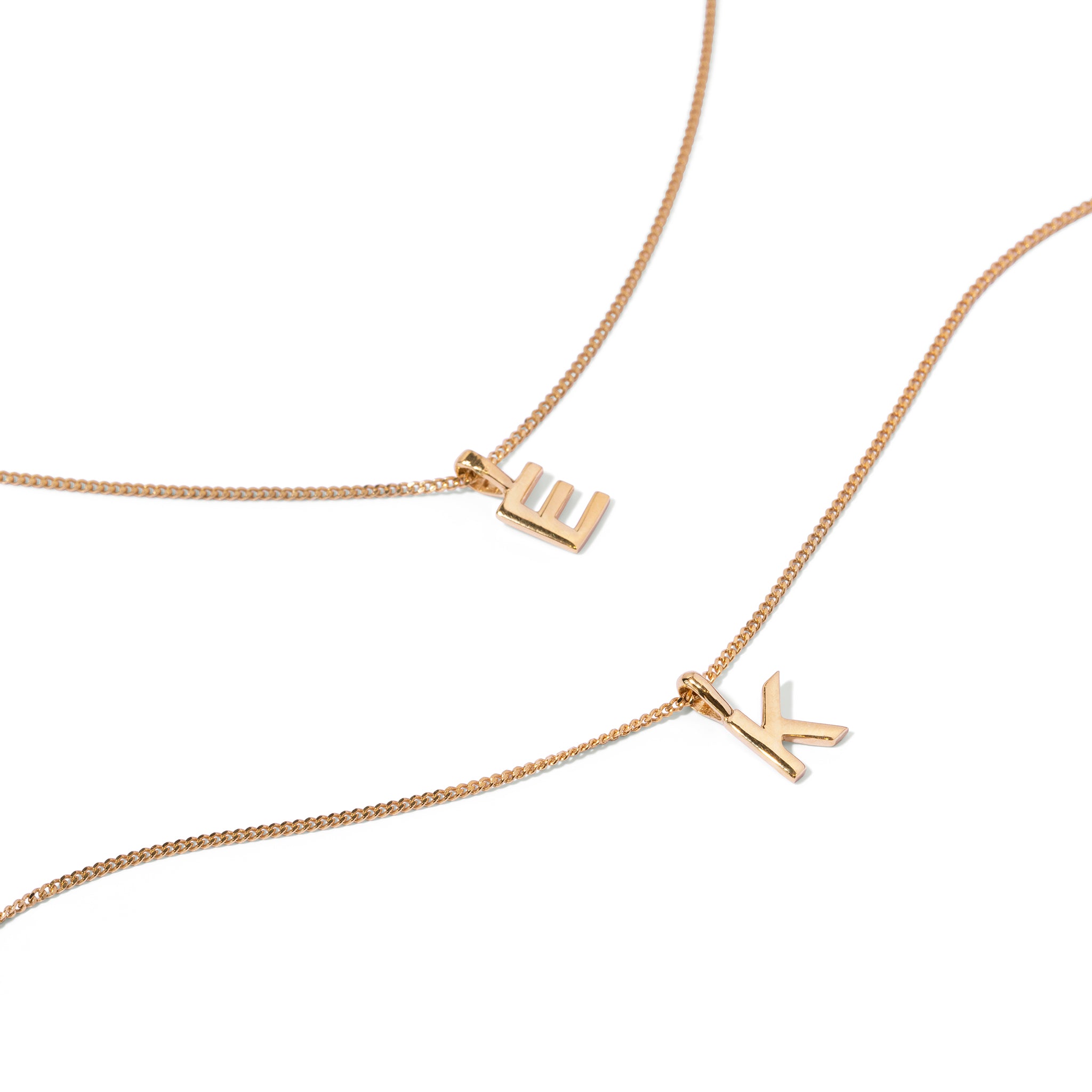 Gold Initial Necklace