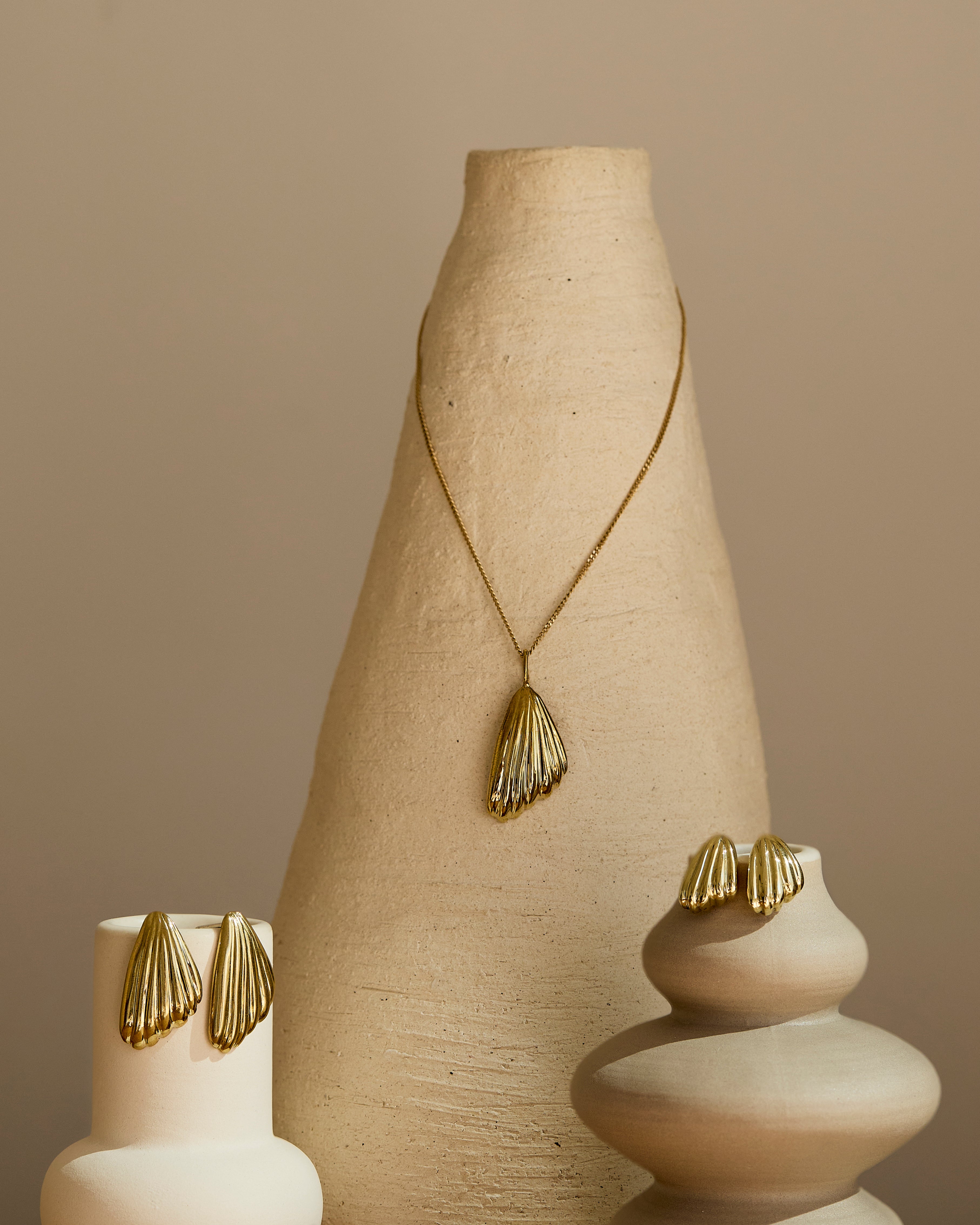 Large Shell Earrings