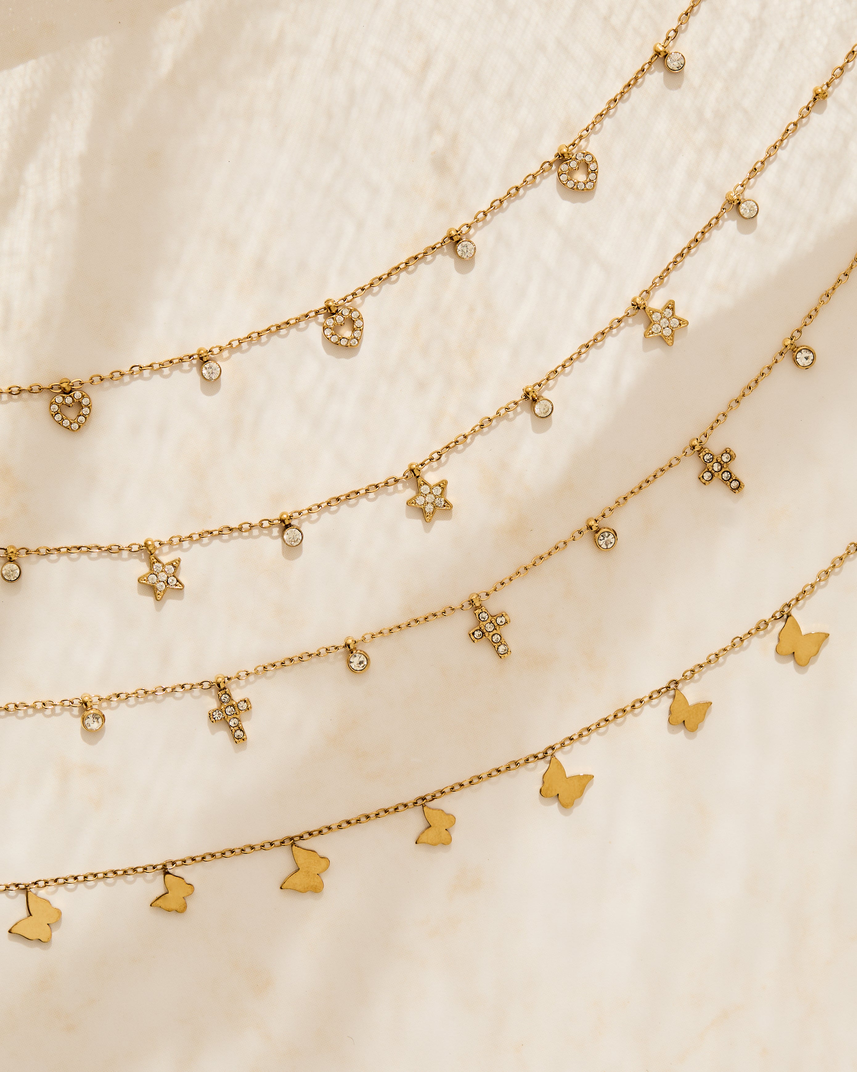 Dainty stacker necklace ( sold separately )