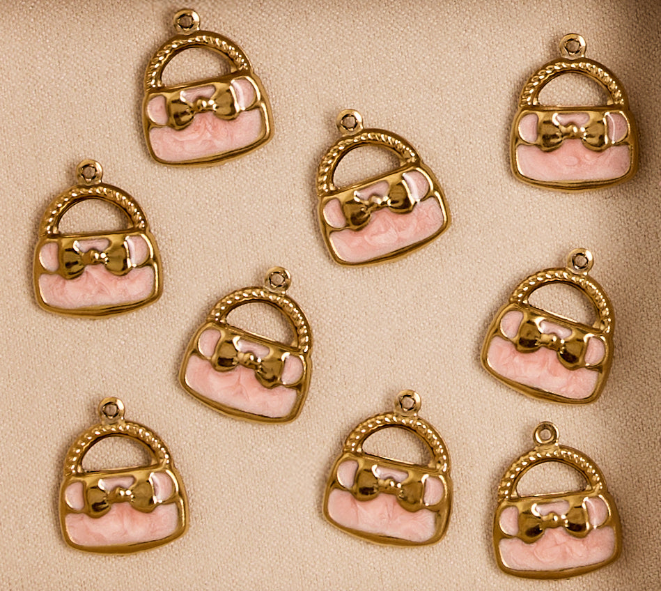 Pink Handbag Charm