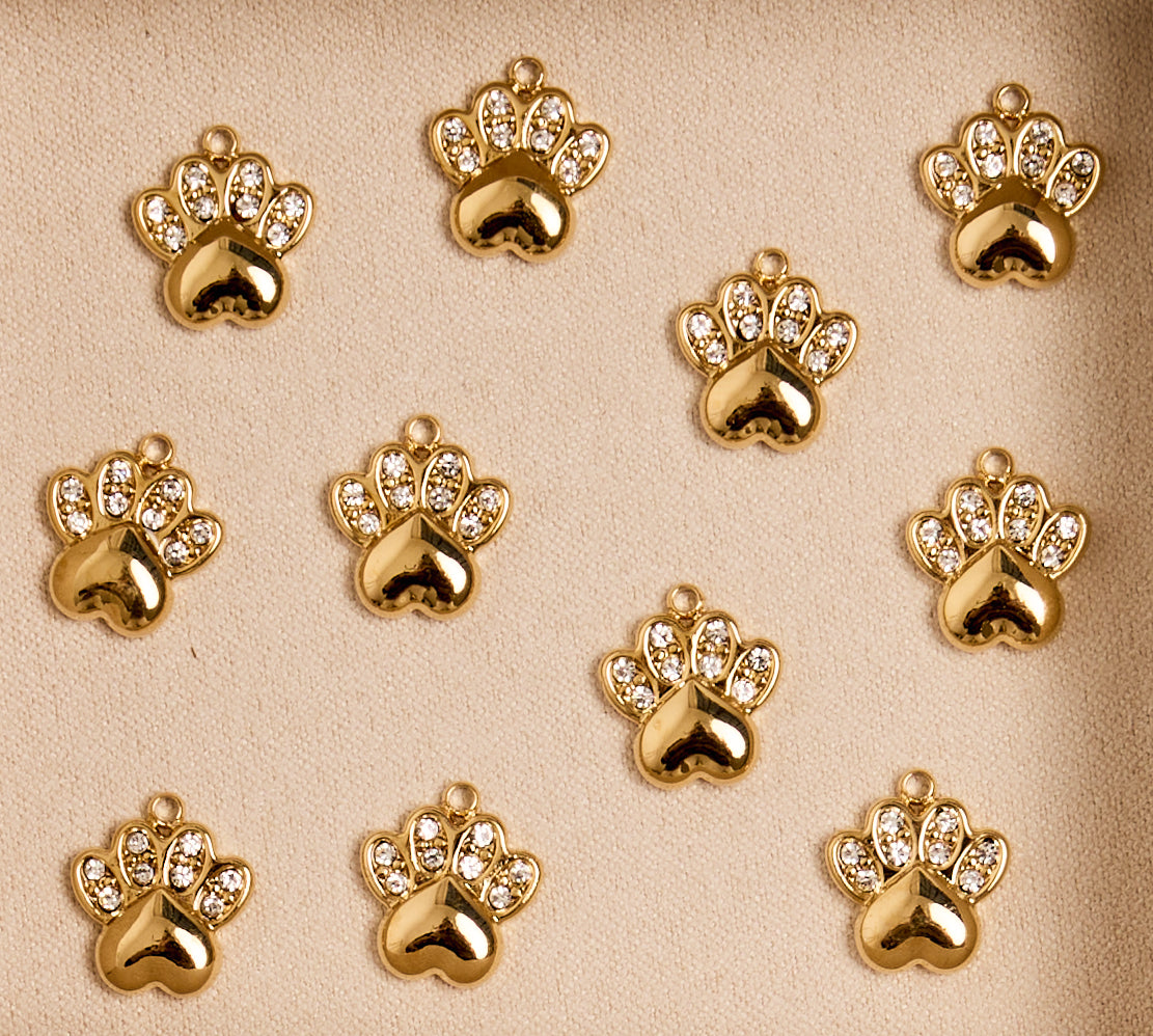 Sparkle Paw Charm