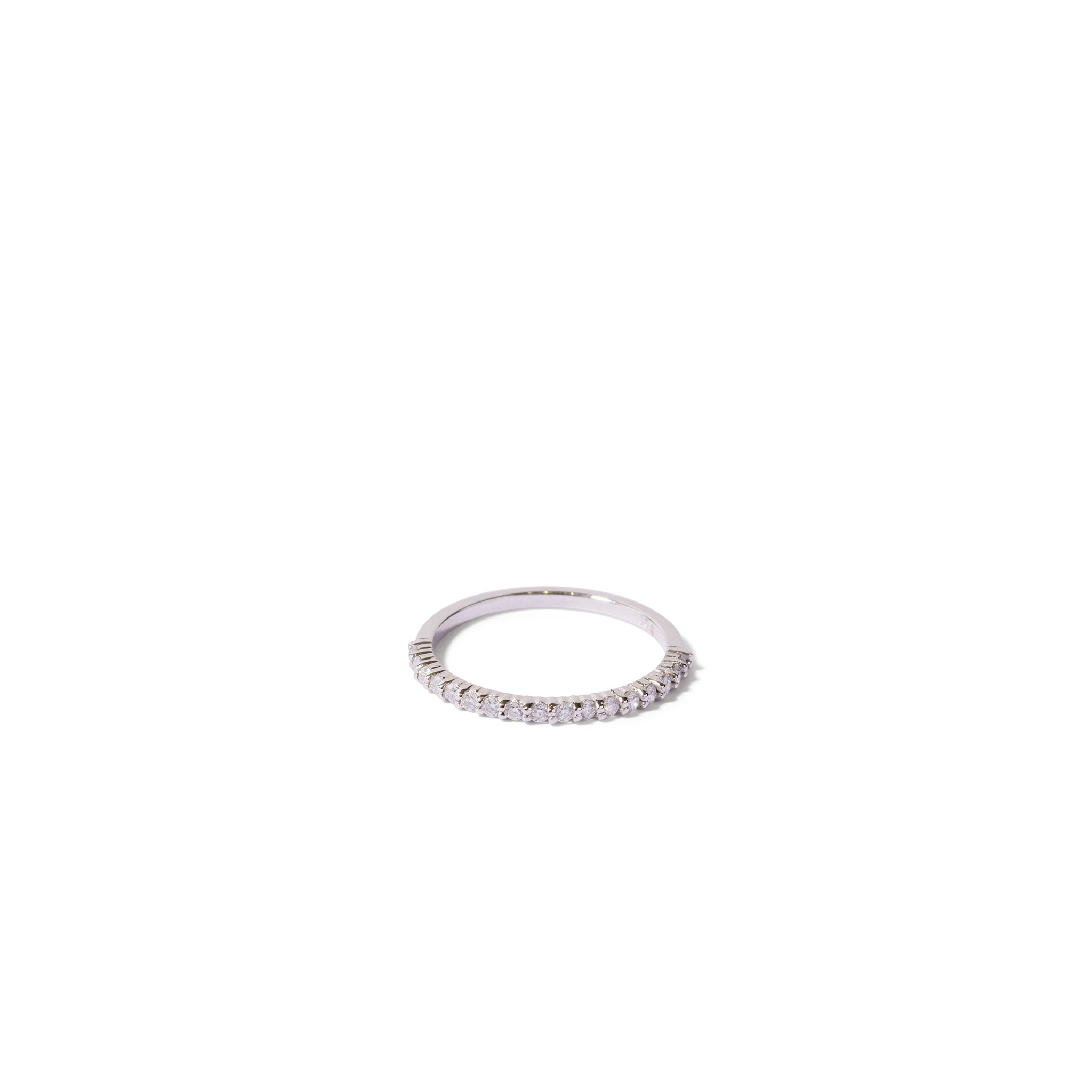 Statement Stacker Ring / Half eternity band