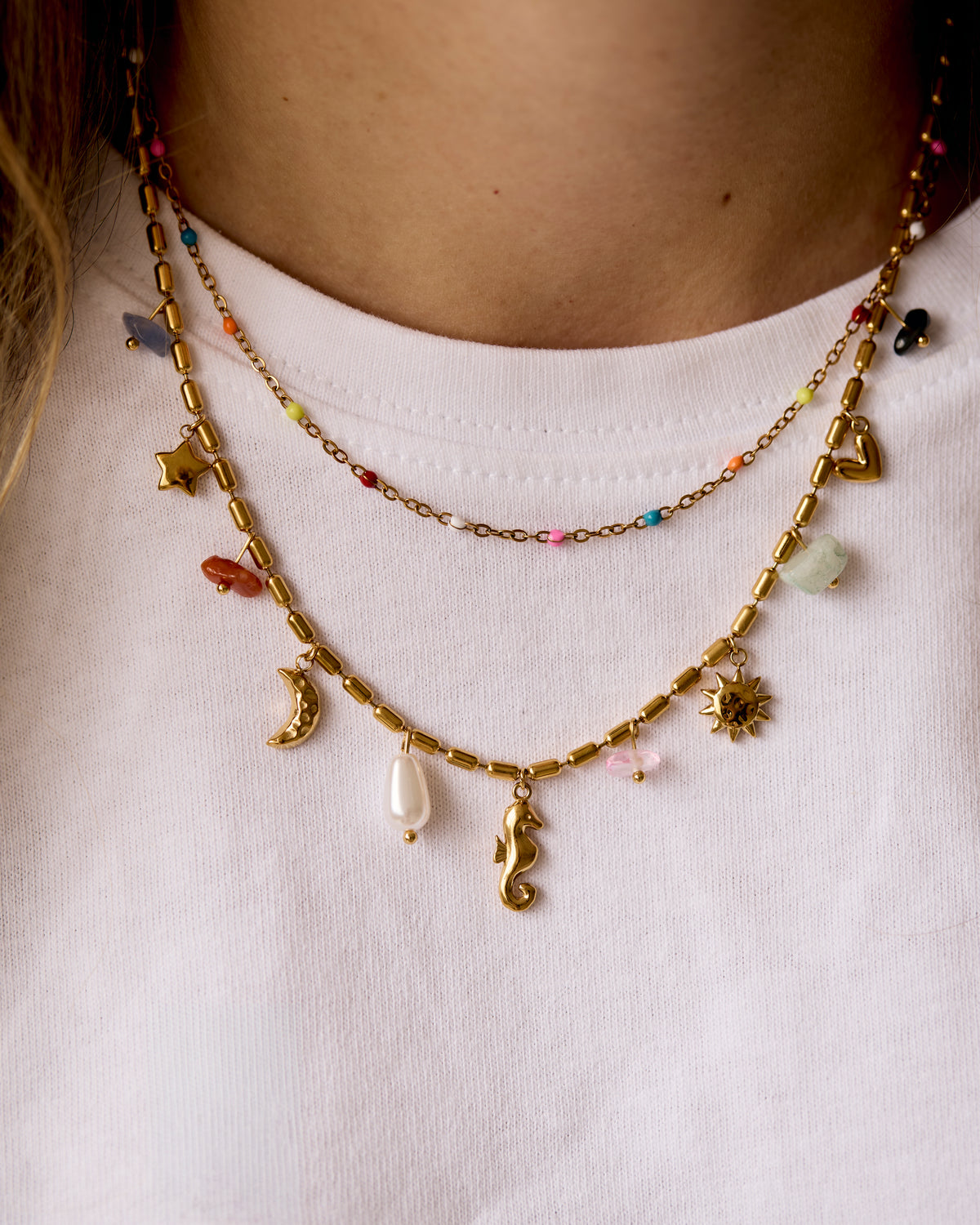 Summer Scatter Necklace
