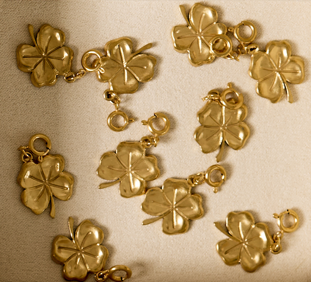 Four Leaf Clover Charm
