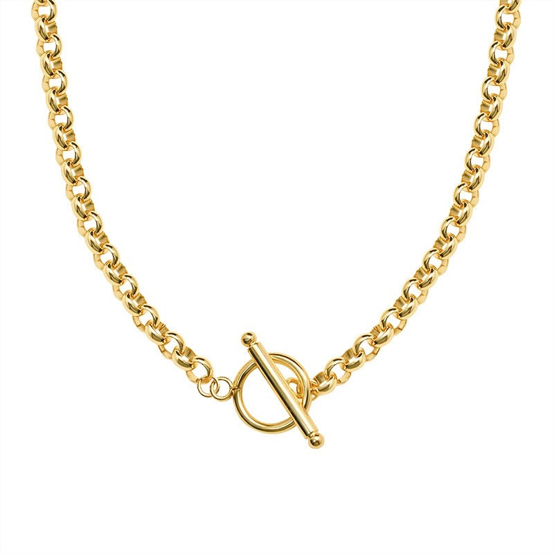 Chunky Toggle Clasp Necklace
