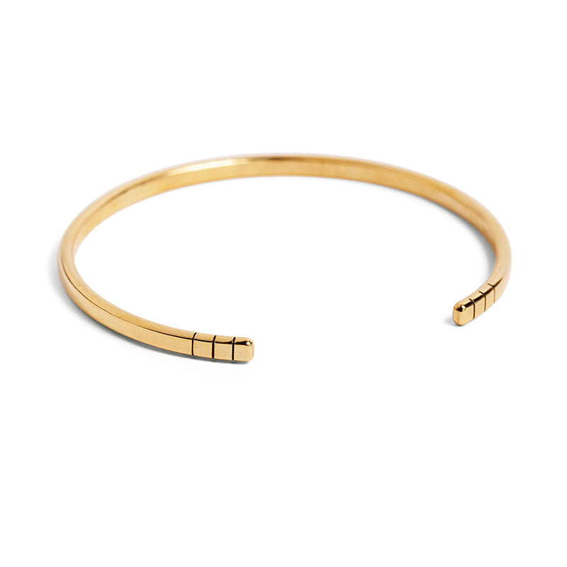 Lined Bar Bangle