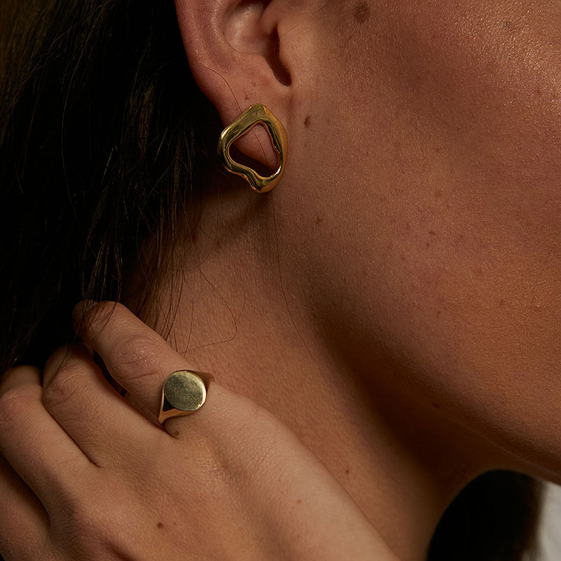 Classic Gold Signet Ring