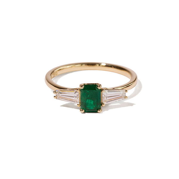 Deco Emerald Ring - Price on Request
