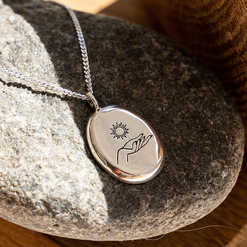 Holding The Sun Necklace