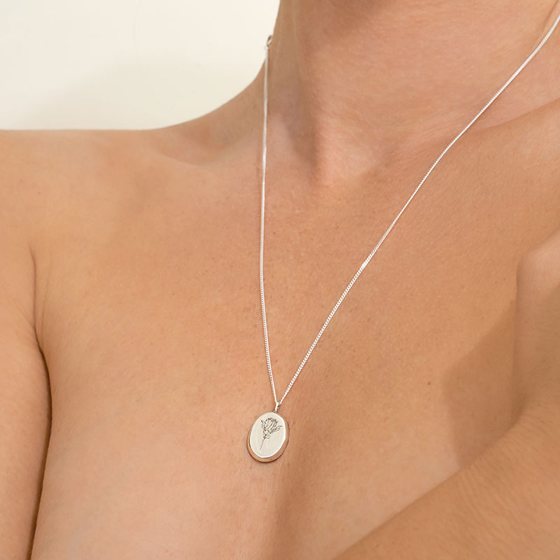 Oval Protea Necklace