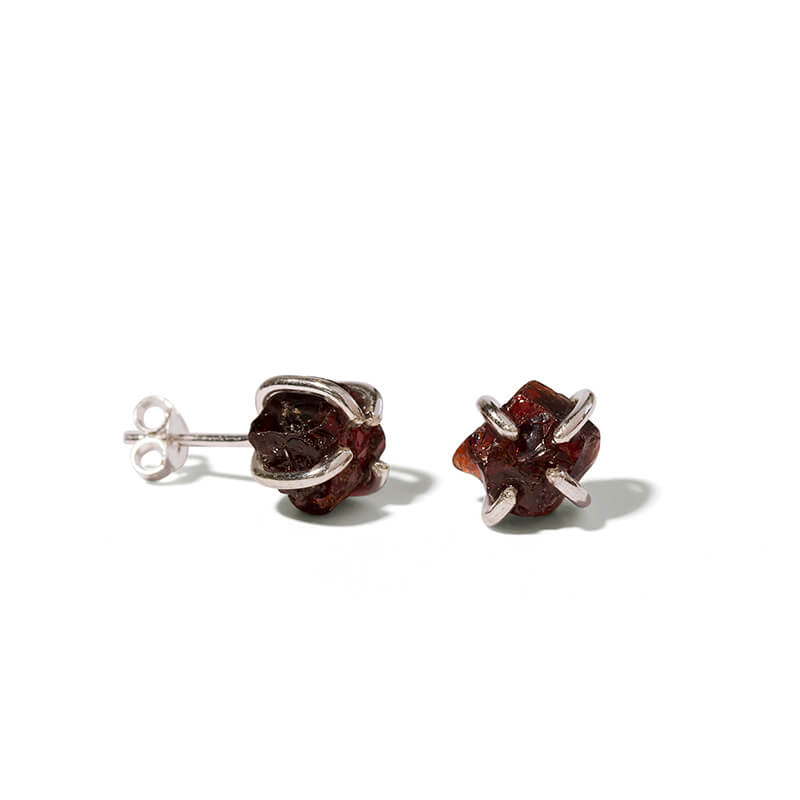 Garnet Studs