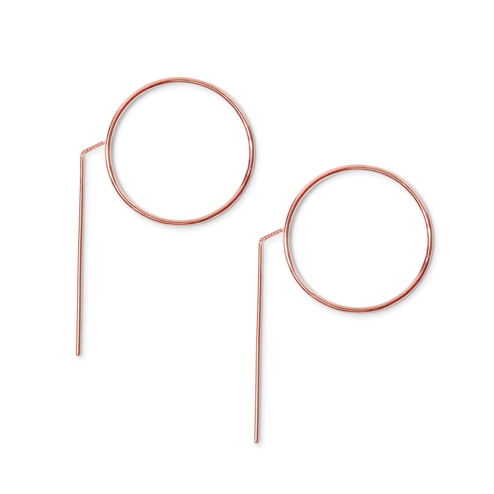 Loop & Chain Earrings