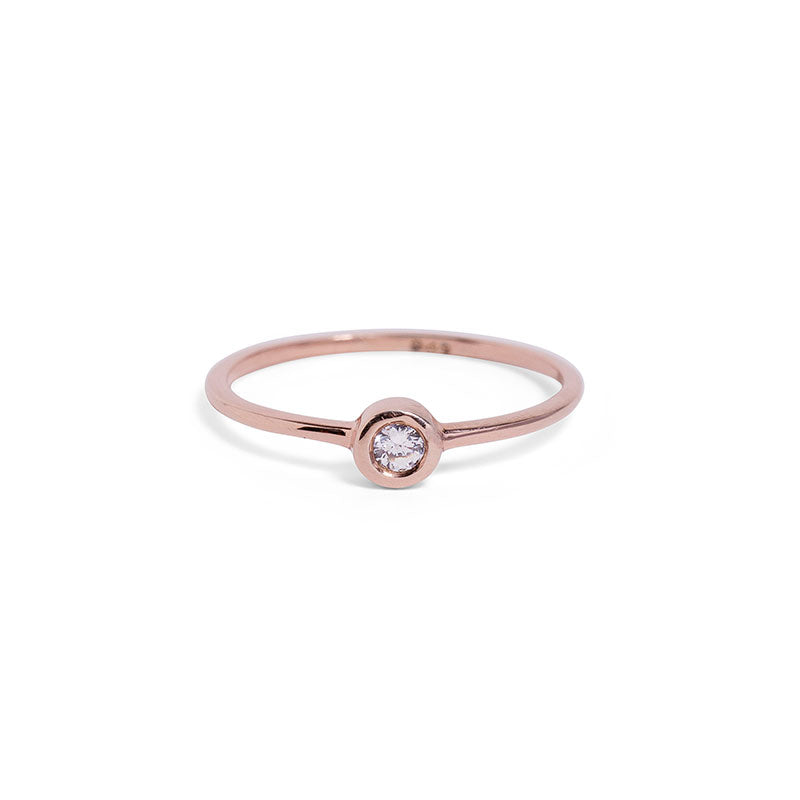 Gold Birth Stone Ring