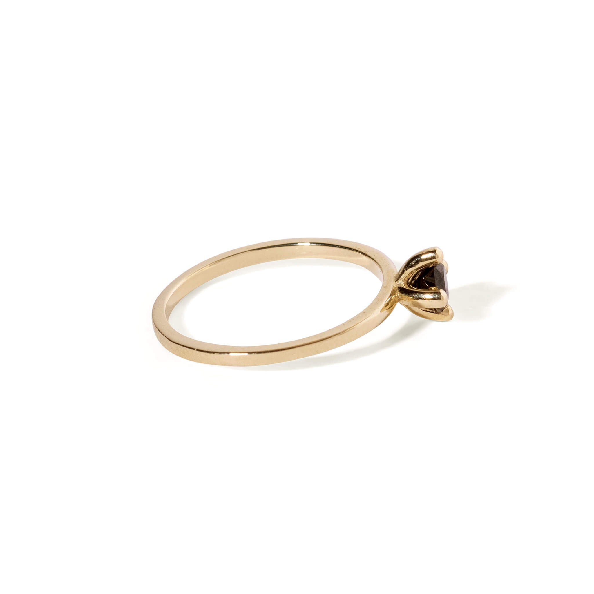 Gold Claw Stacking Ring
