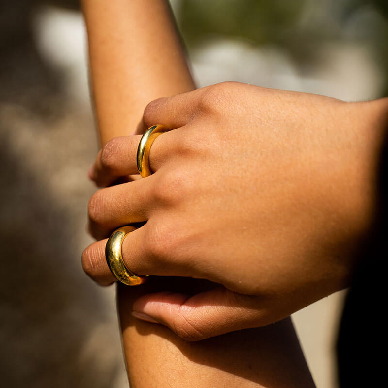 Extra Thick Brass Ring