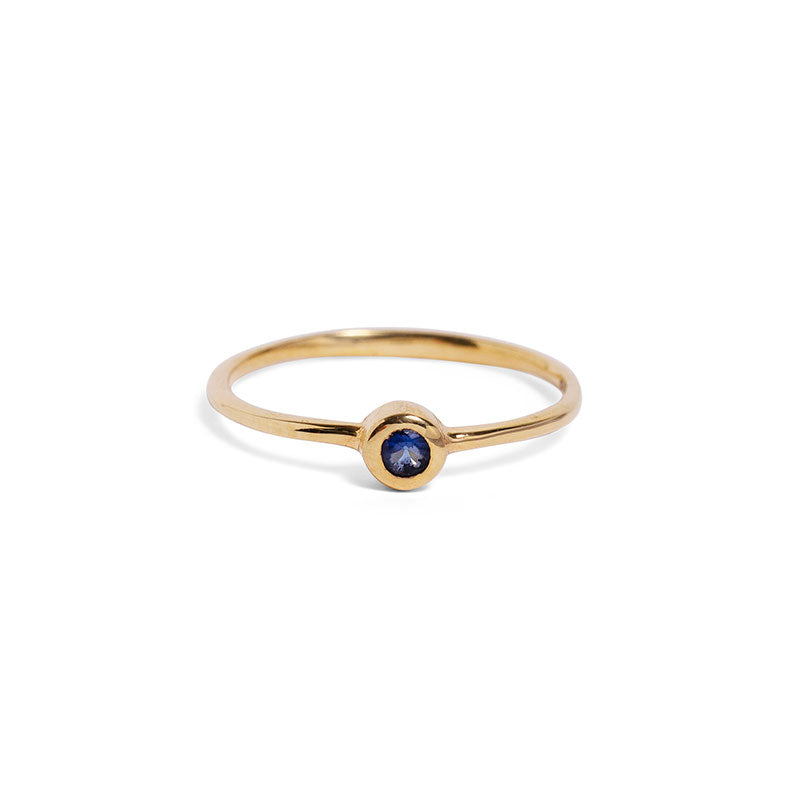 Gold Birth Stone Ring