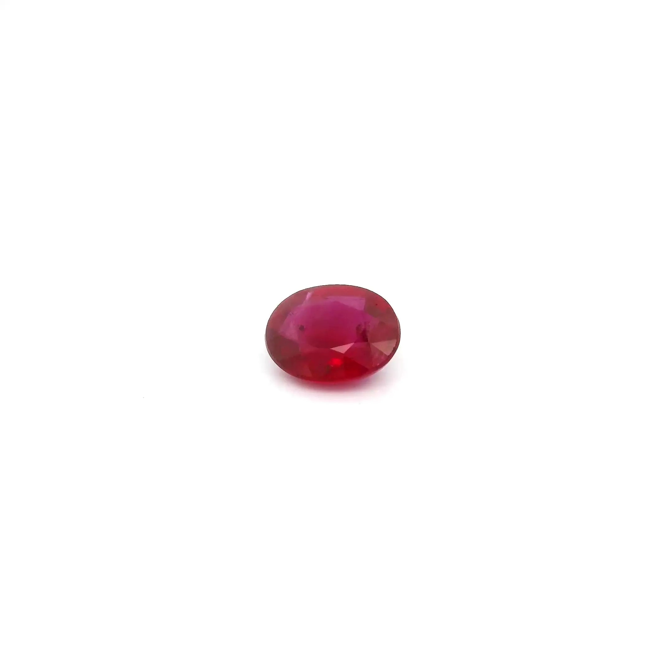 0.44ct Oval Natural Ruby (Colour Red, Clarity Moderately Included, Cut Faceted)