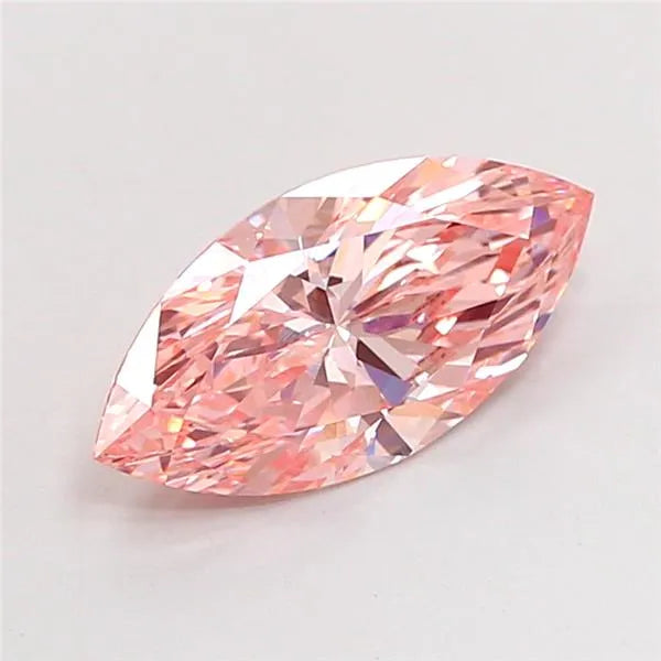 2.05ct Marquise Lab Grown Diamond (Colour Fancy Vivid Pink, Clarity VVS1, IGI Certified)