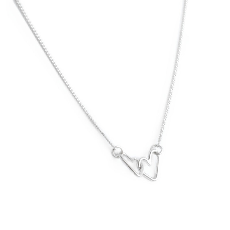 Linked Heart Necklace