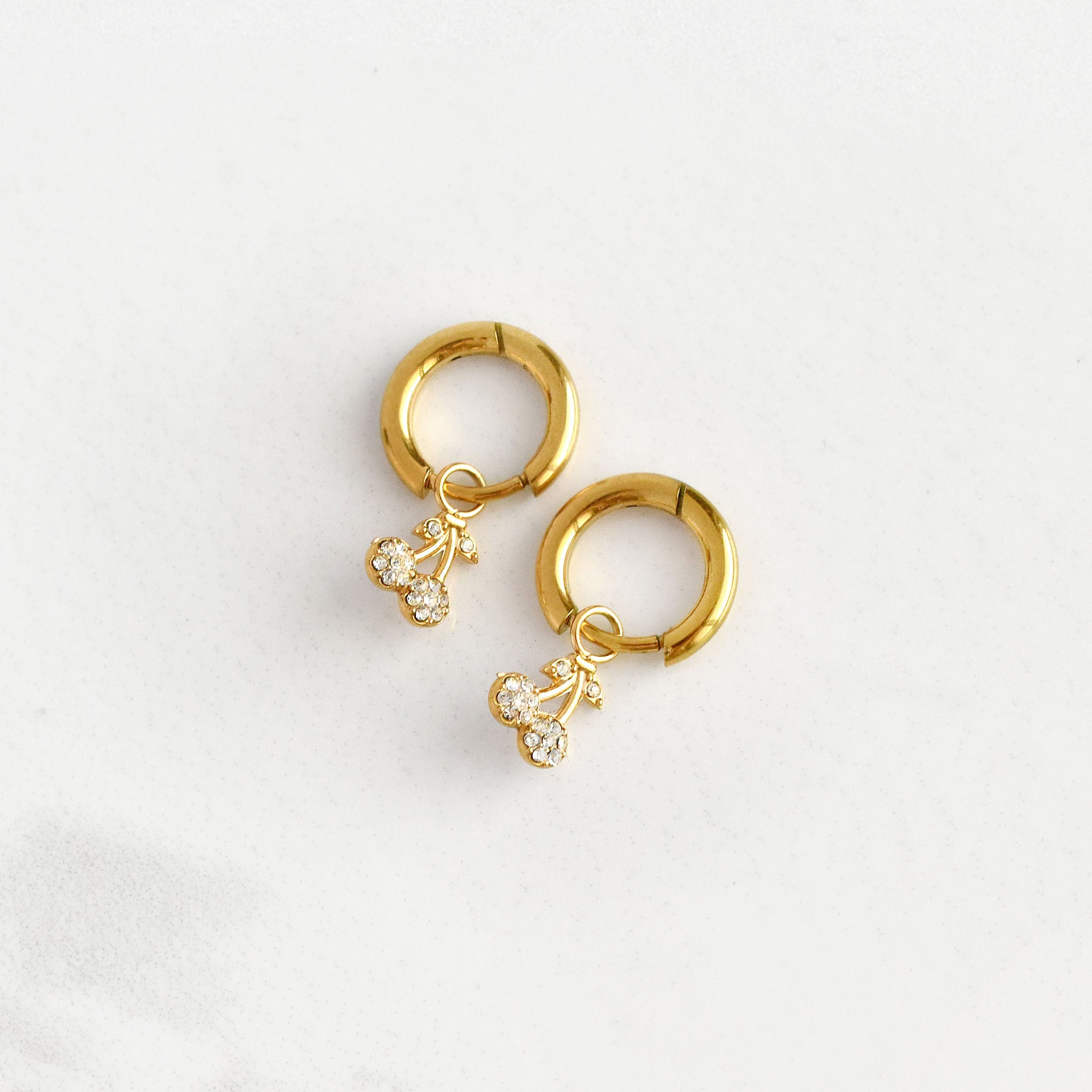 Dainty Dangling Hoop Earrings - sold separately