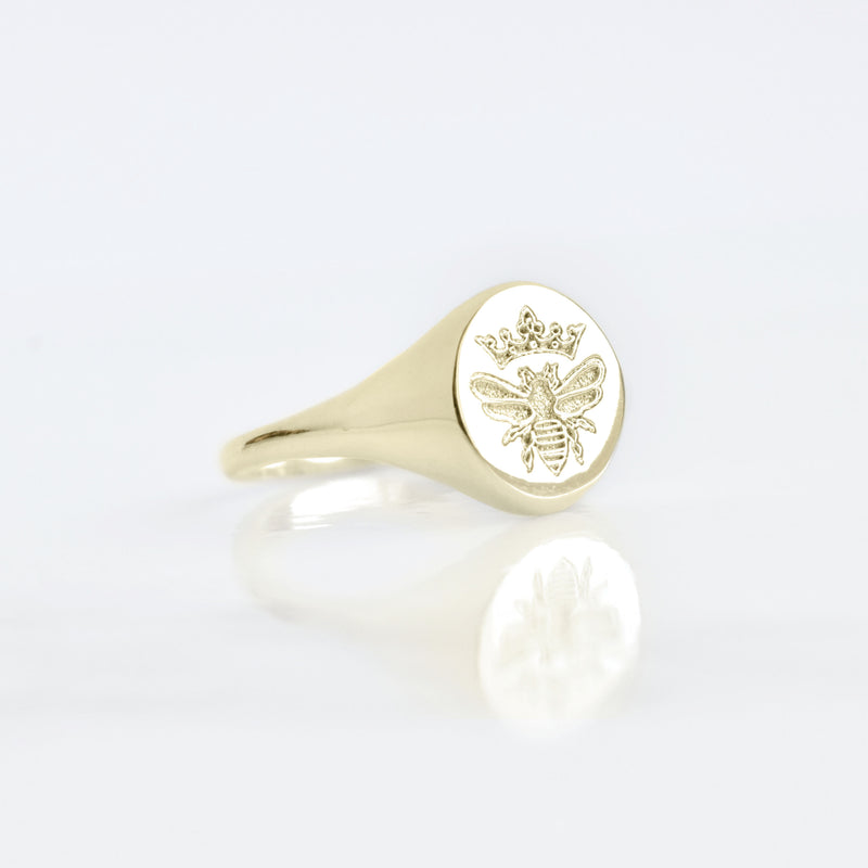 Queen Bee Ring Gold