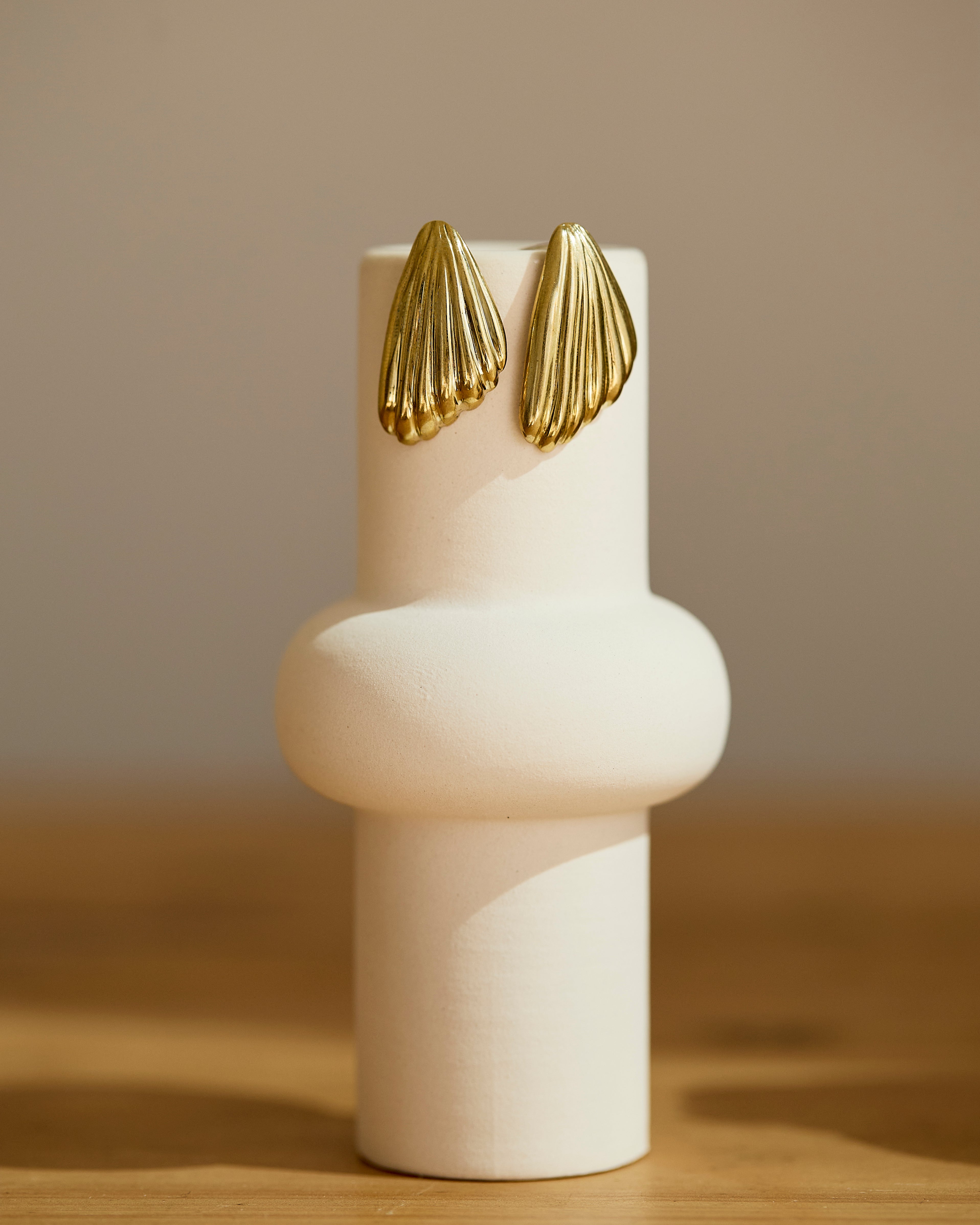 Large Shell Earrings