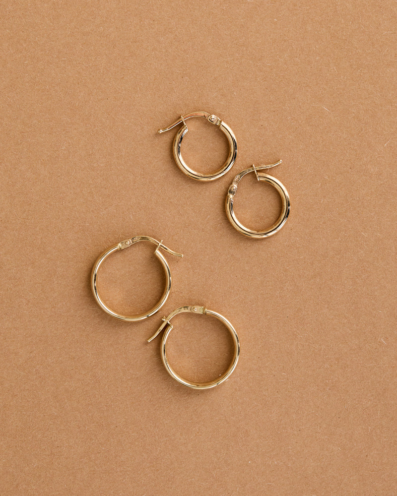 Gold Everyday Hoops