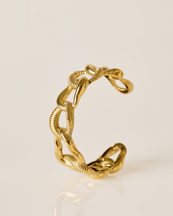 chunky Chain Cuff Bracelet