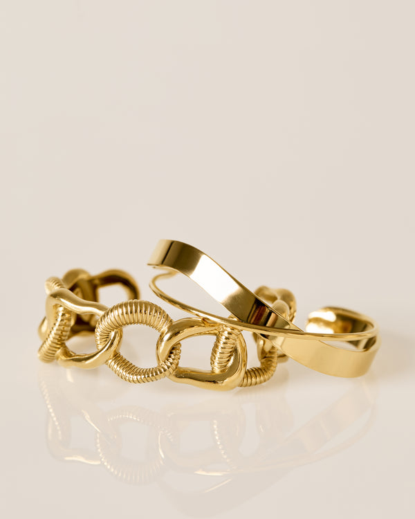 chunky Chain Cuff Bracelet