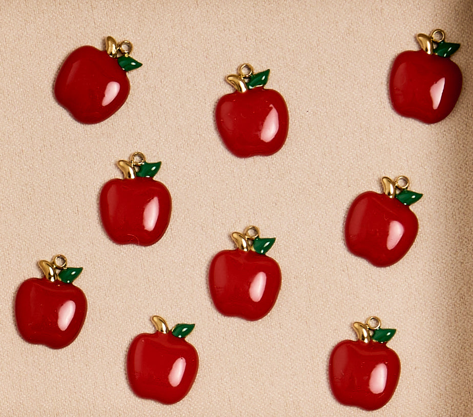 Red Apple Charm