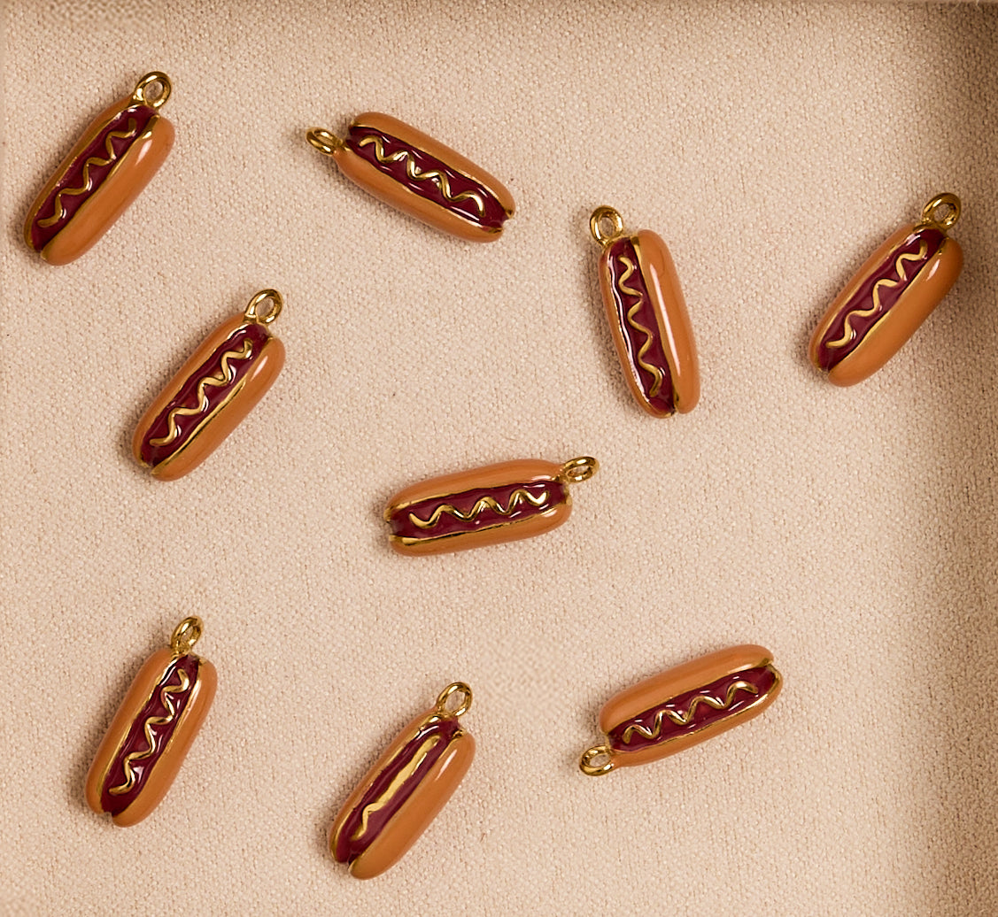 Hotdog Charm