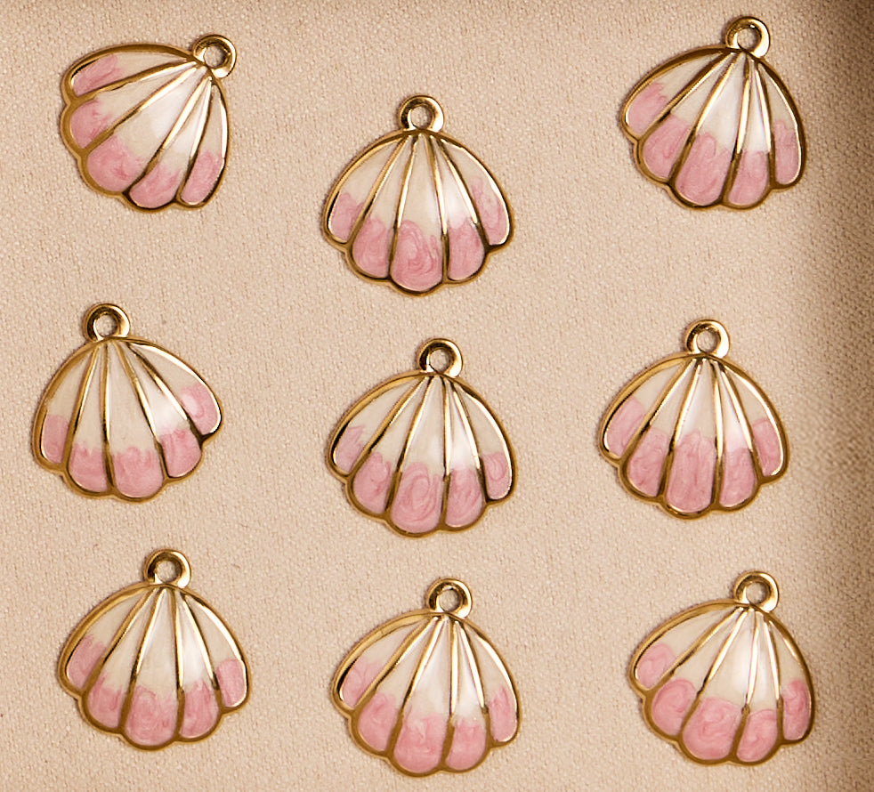 Shell Charm - Pink