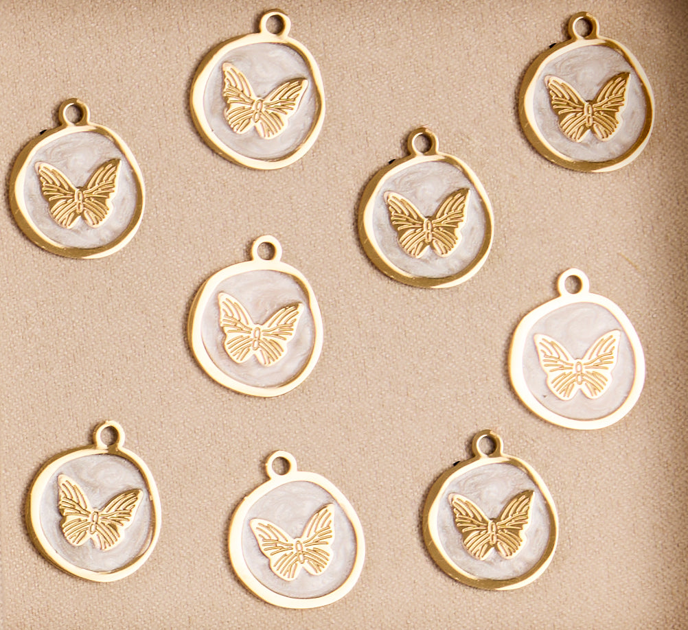Butterfly pendant charm