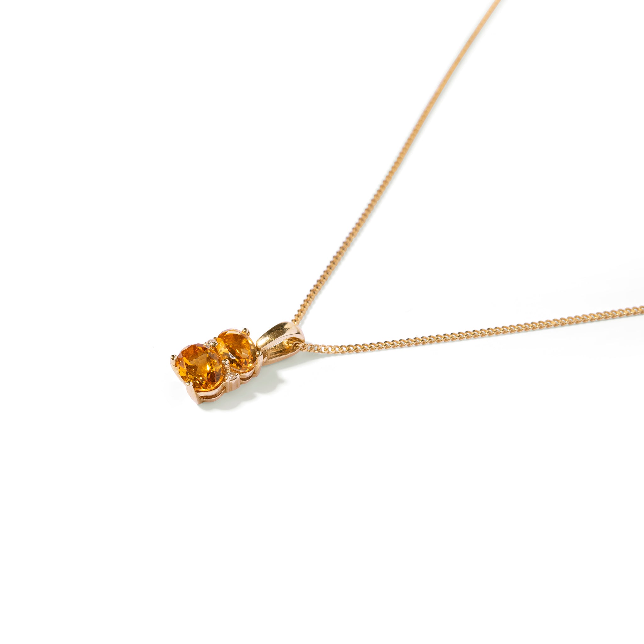 The Duo pendant & Necklace