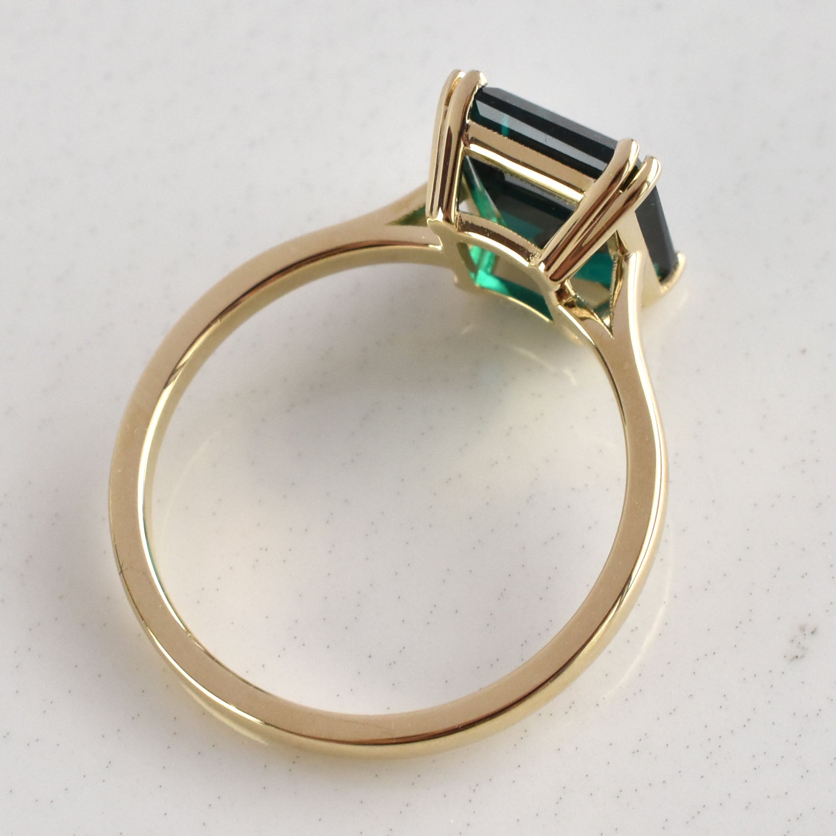 The Anri Ring - also available in clear lab diamond