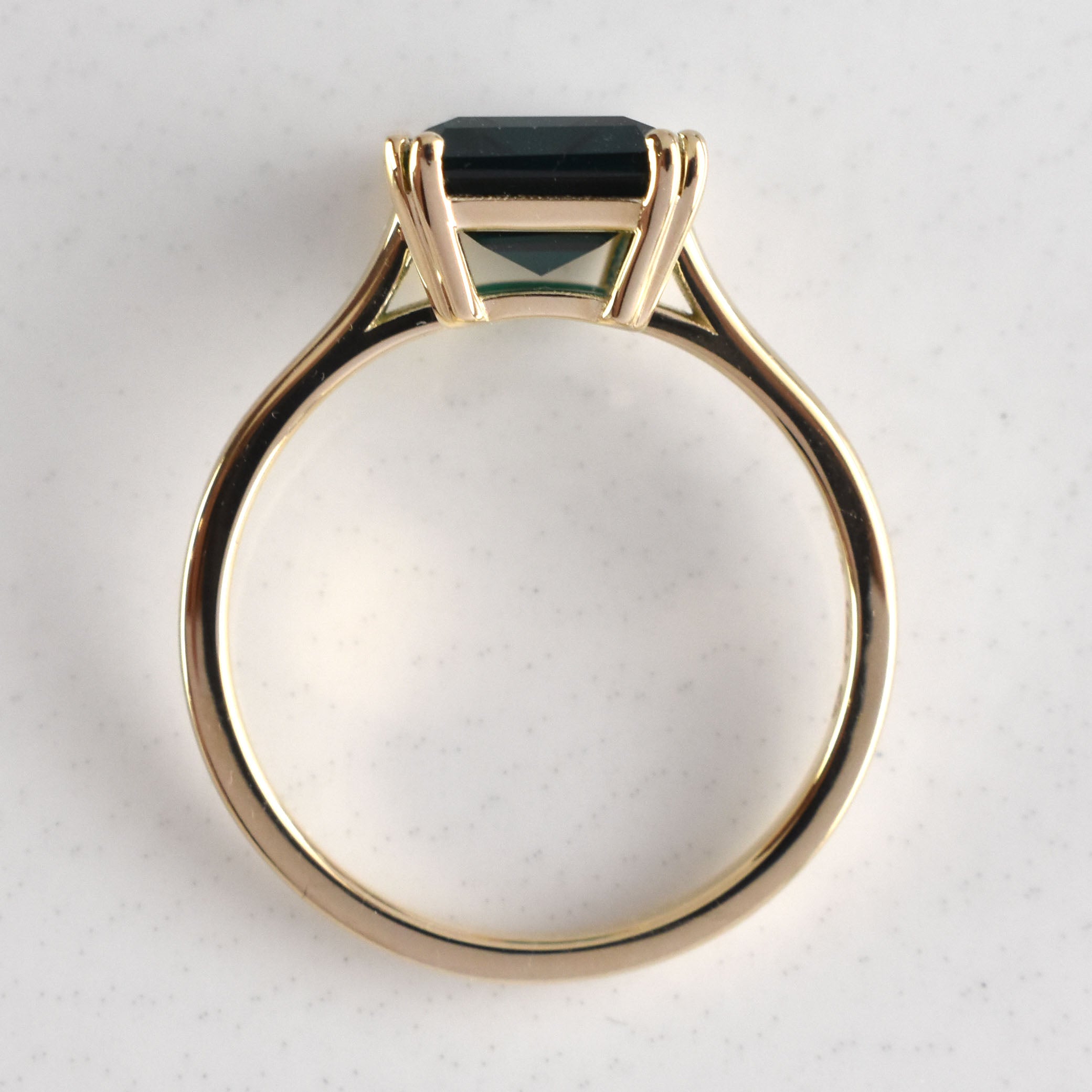 The Anri Ring - also available in clear lab diamond