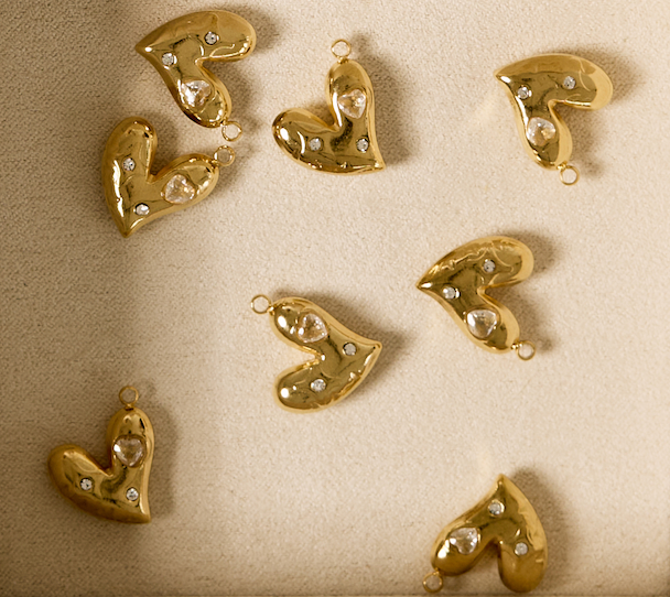 Organic Heart With Stones