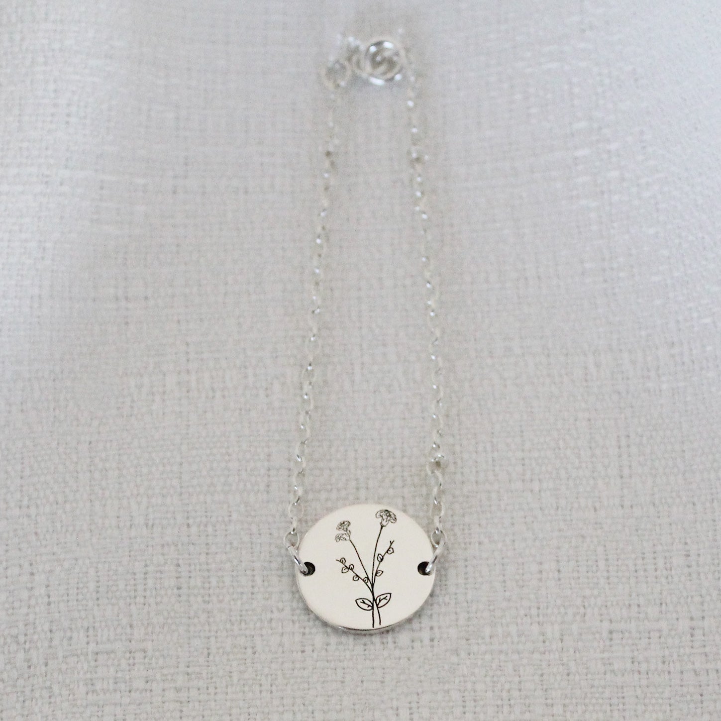 Silver Bouquet Bracelet