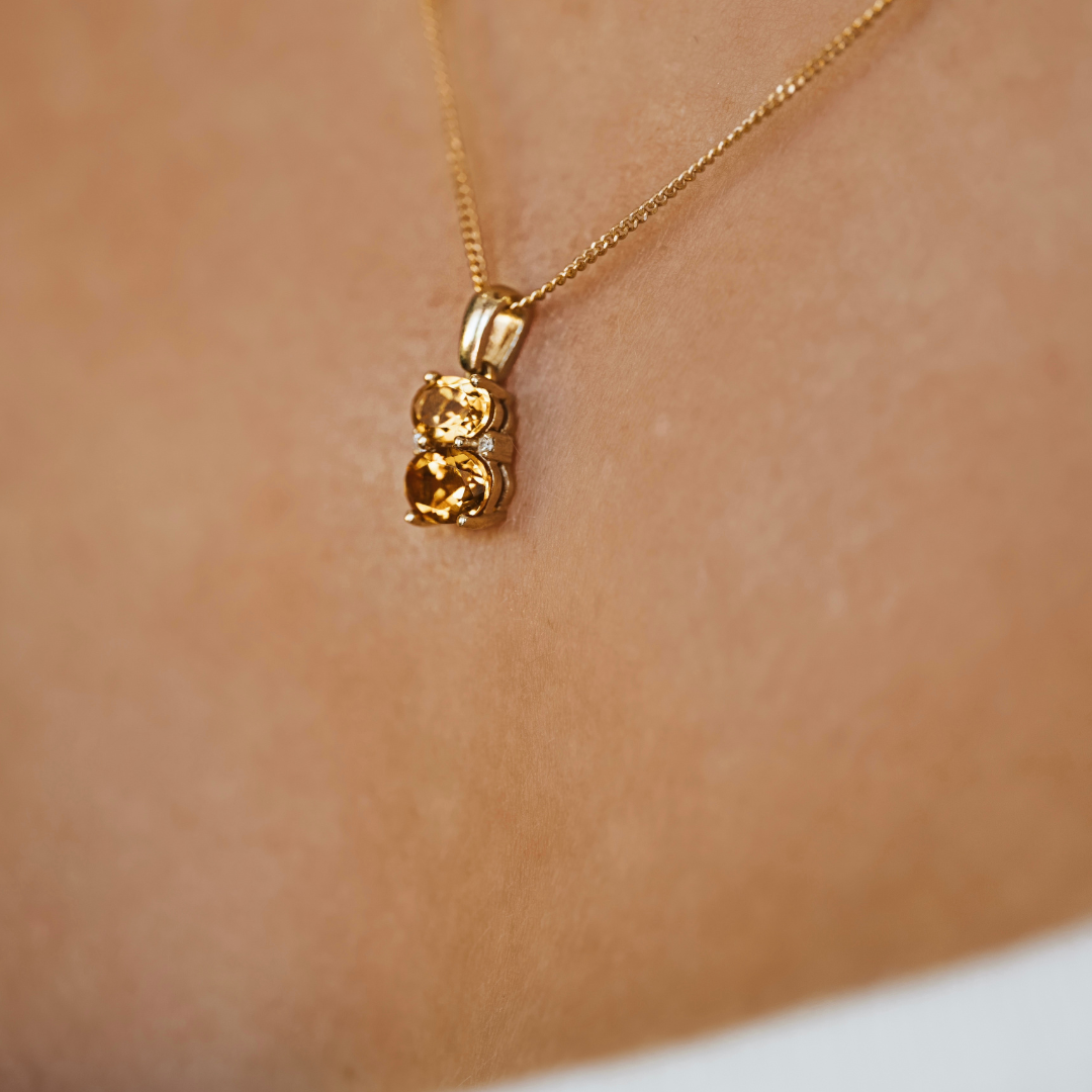 The Duo pendant & Necklace