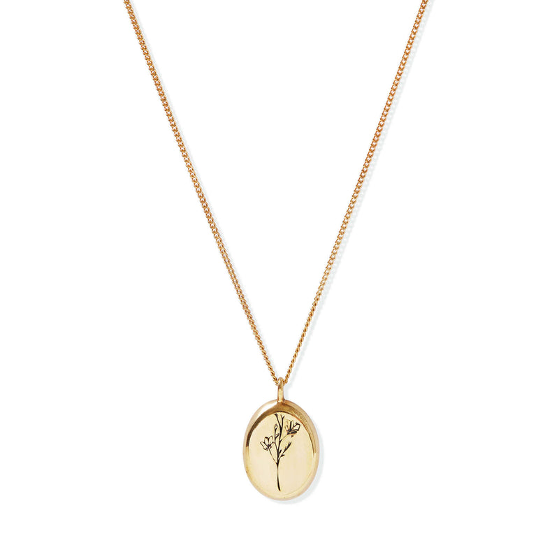 Gold Botanical Pendant & Buy Jewellery Online in South Africa