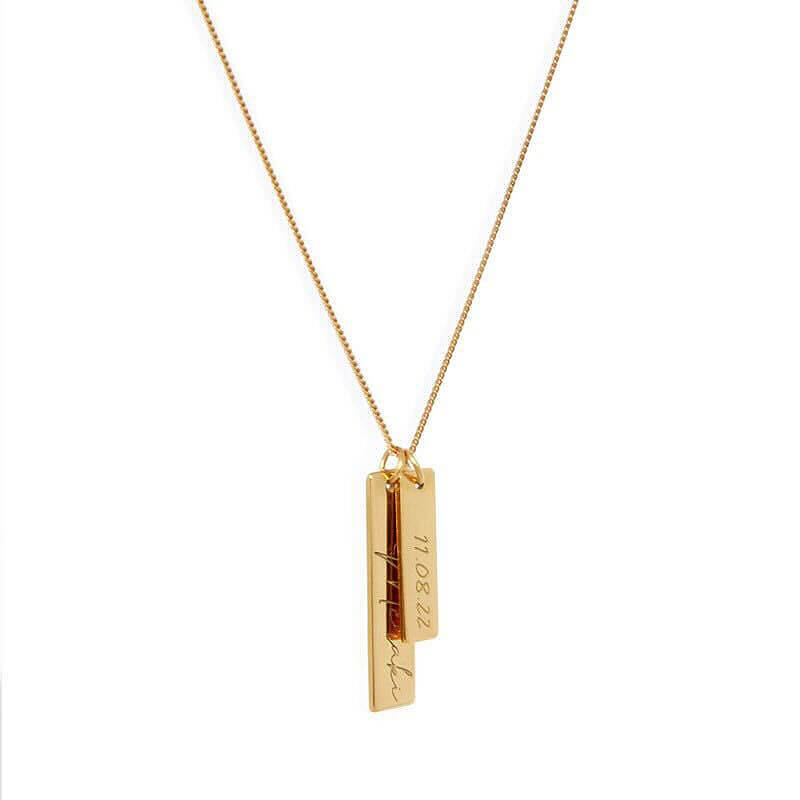 Gold Bar Necklace