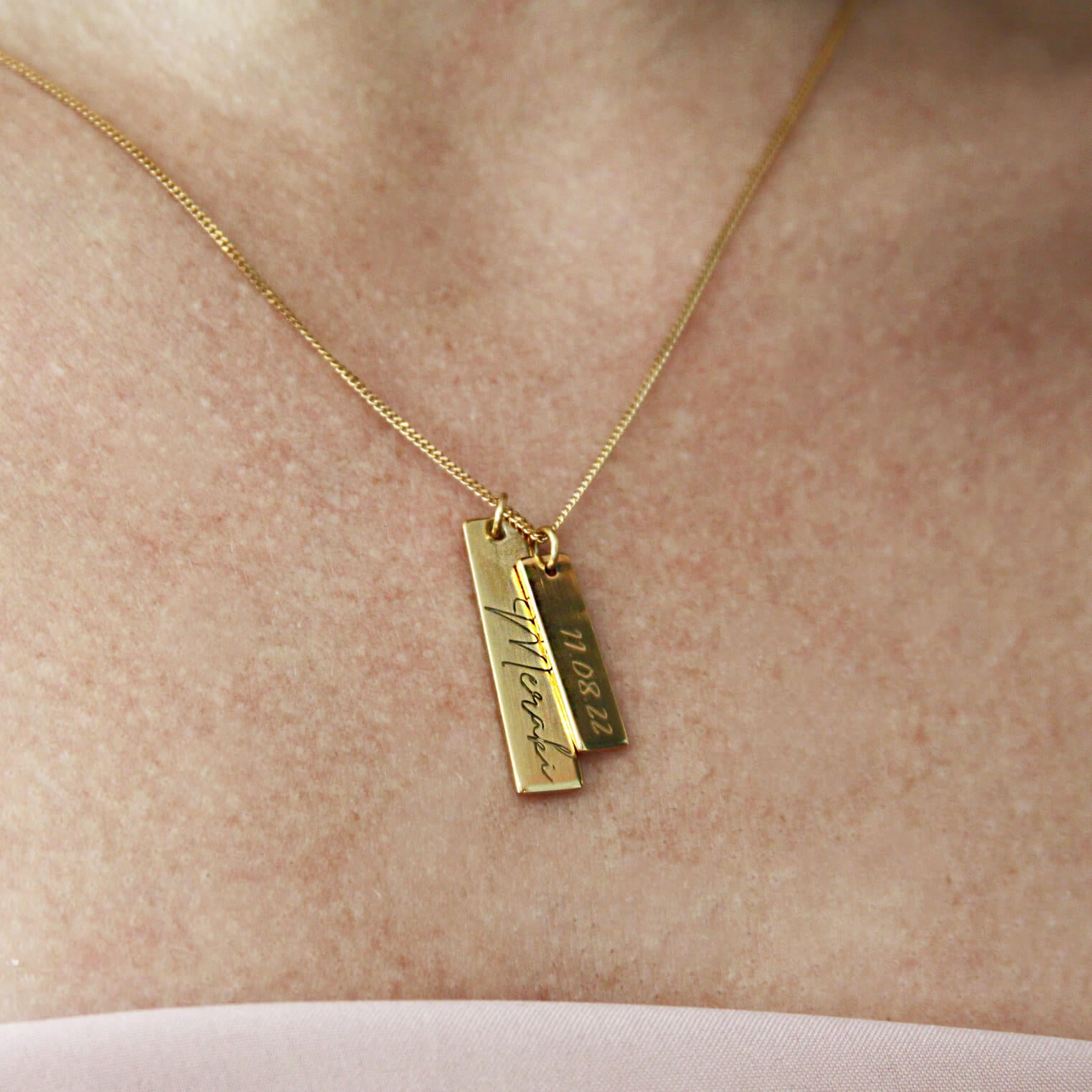 Gold Bar Necklace