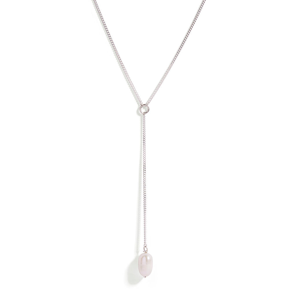 Silver Pearl Drop Necklace | Buy Jewellery Online in South Africa